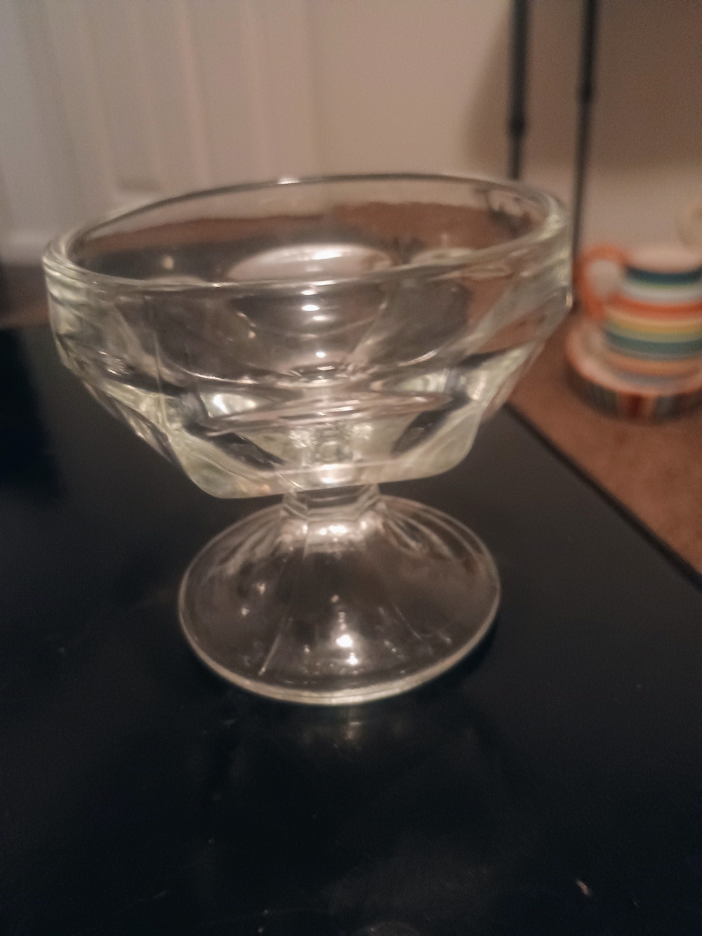 Vintage Federal Glass Footed Dessert Cup